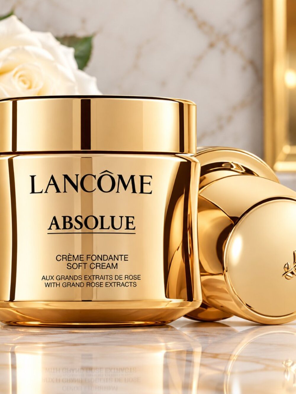 Lancome Absolue Regenerating Soft Cream With Grand Rose Extract (60mL / 2oz) NEW